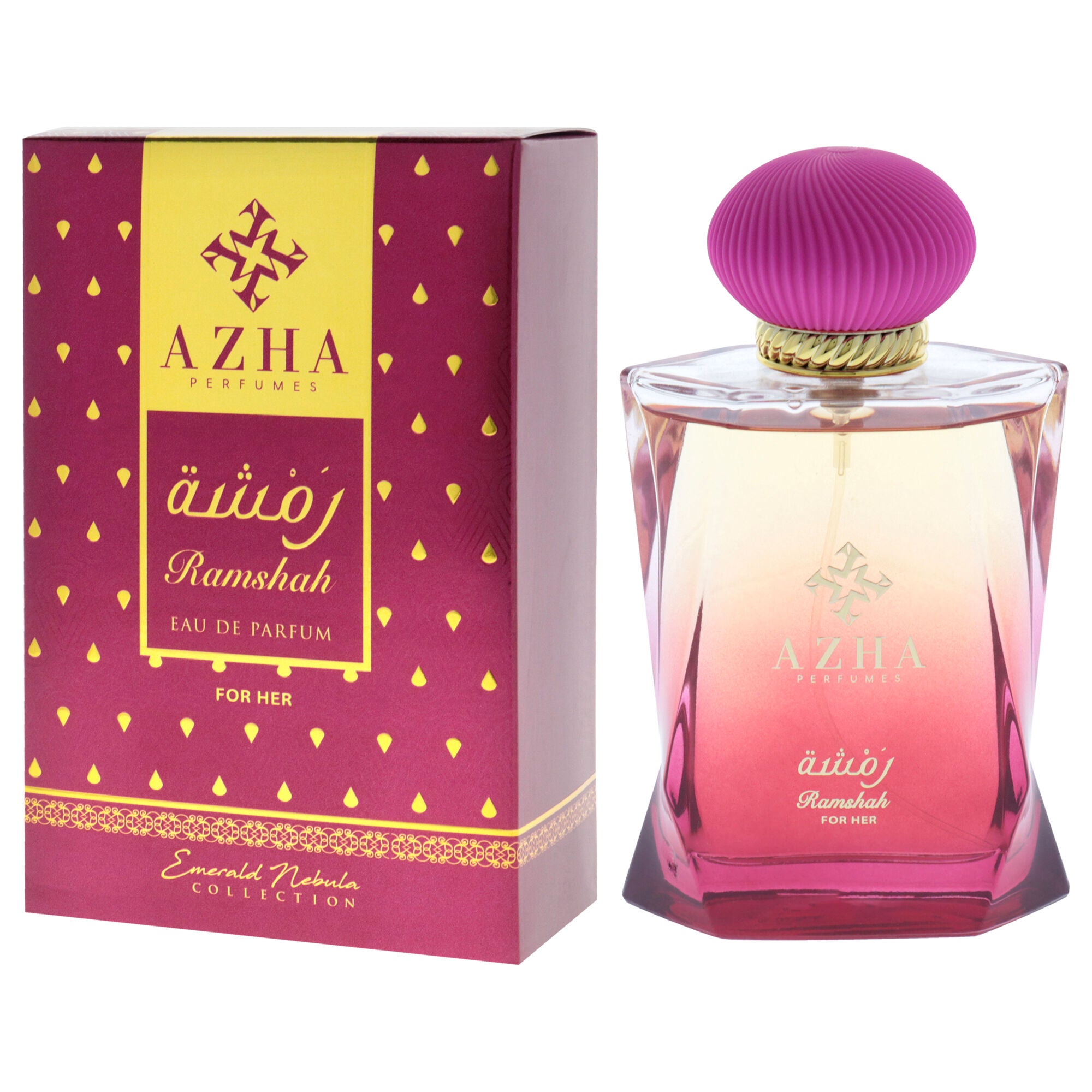 Emerald Nebula Collection - Ramshah by Azha for Women - 3.3 oz EDP Spray, Clear, alternate image number 3
