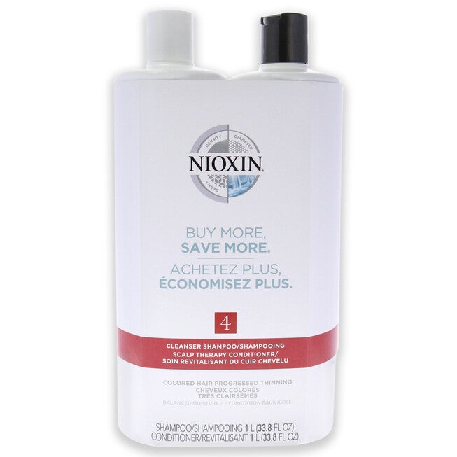 System 4 Duo by Nioxin for Unisex - 2 x 33.8 oz Shampoo, Conditioner, , alternate image number 4