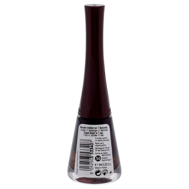 1 Seconde - 34 Violine Hypnotique by Bourjois for Women - 0.3 oz Nail Polish, See Description, alternate image number 1