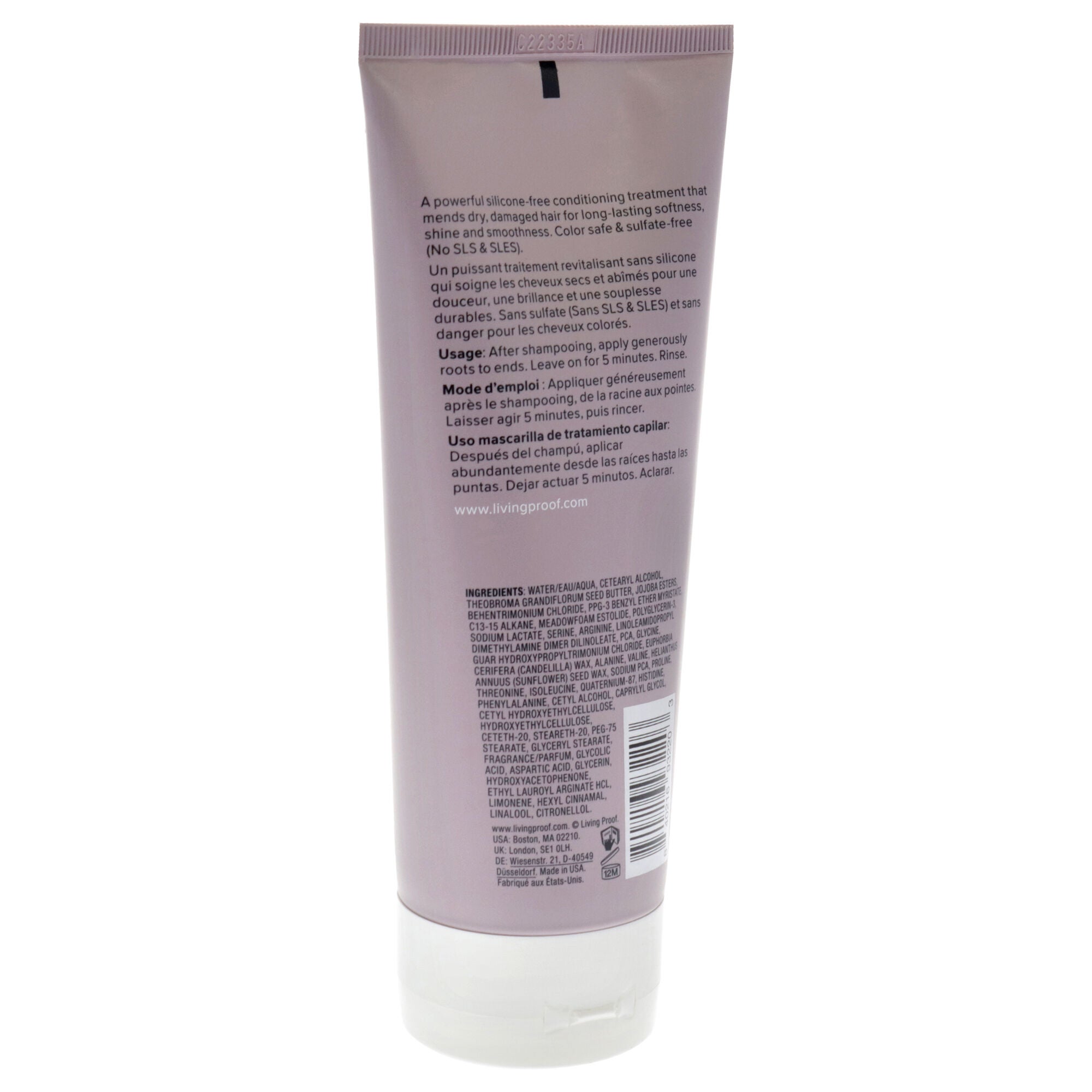 Restore Repair Mask by Living Proof for Unisex - 6.7 oz Masque, See Description, alternate image number 2