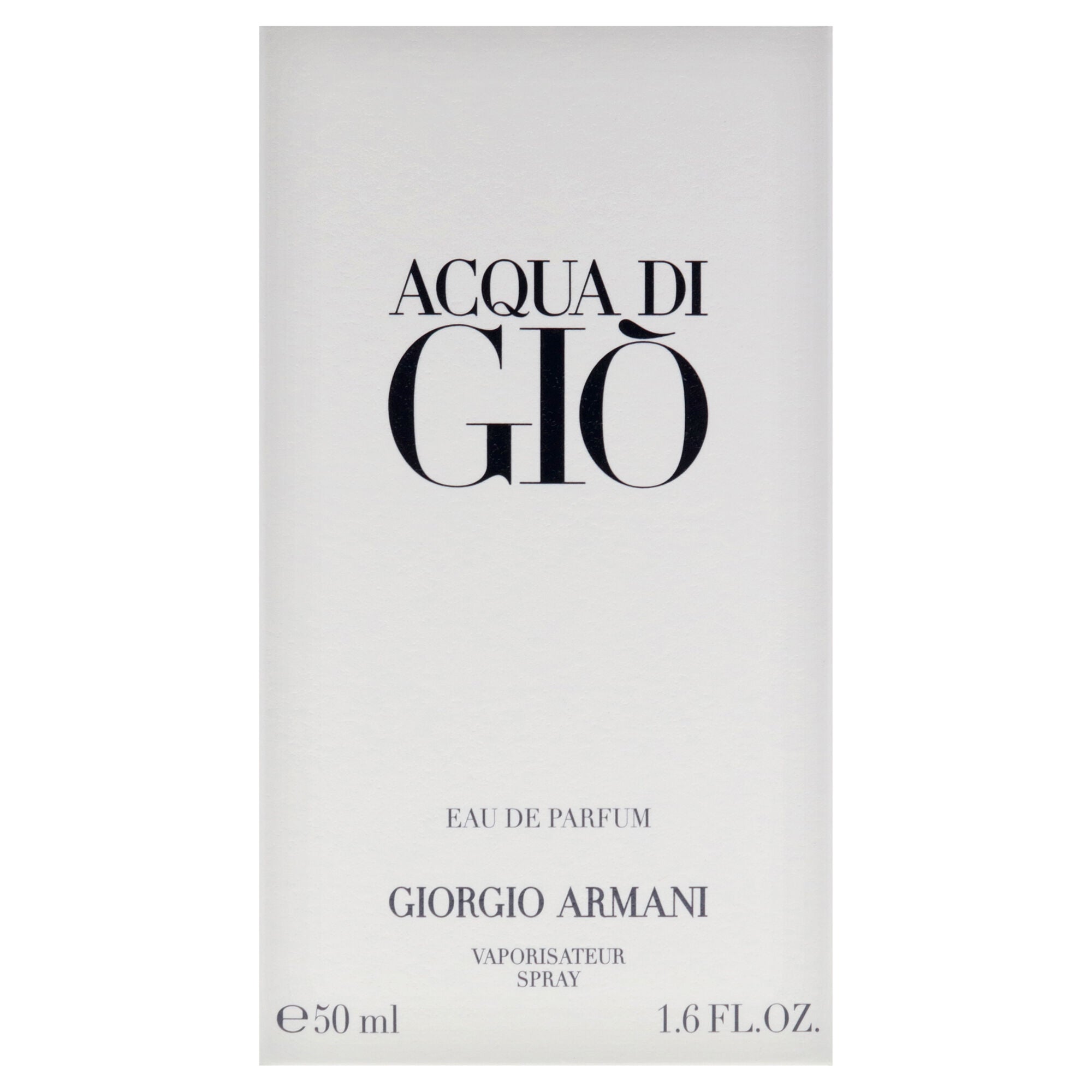 Acqua Di Gio by Giorgio Armani for Men - 1.6 oz EDP Spray, Clear, alternate image number 4