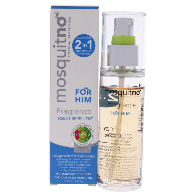 Mosquitno Fragrance For Him by Mosquitno for Men - 1.7 oz Body Spray, NA, hi-res image number null