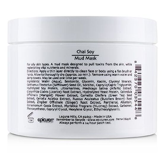 Chai Soy Mud Mask - For Oily Skin Types (Salon Siz, , alternate image number null