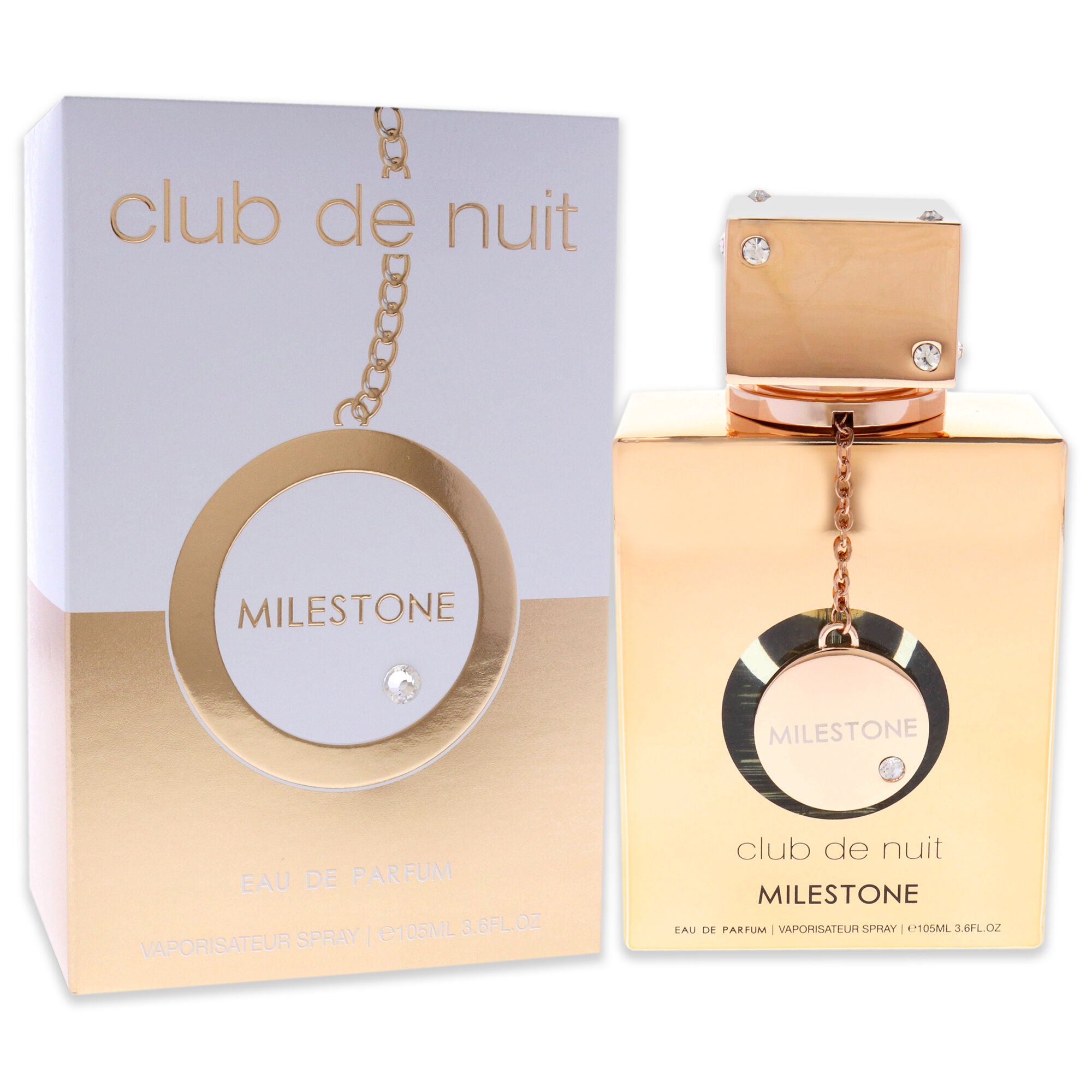 Club De Nuit Milestone by Armaf for Unisex - 3.6 oz EDP Spray, See Description, alternate image number 2