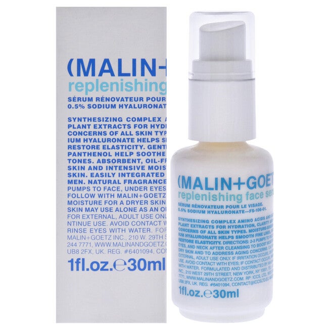 Replenishing Face Serum by Malin + Goetz for Women - 1 oz Serum, See Description, hi-res image number 0