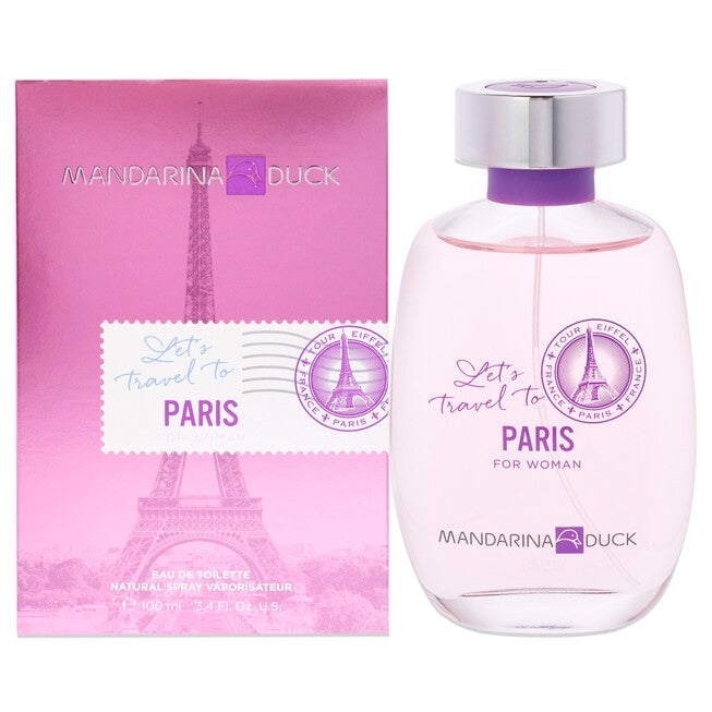 Lets Travel To Paris by Mandarina Duck for Women - 3.4 oz EDT Spray, NA, hi-res image number null
