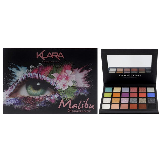 24 Eyeshadow Palette - Malibu by Klara for Women - 1.68 oz Eye Shadow, See Description, hi-res image number 0