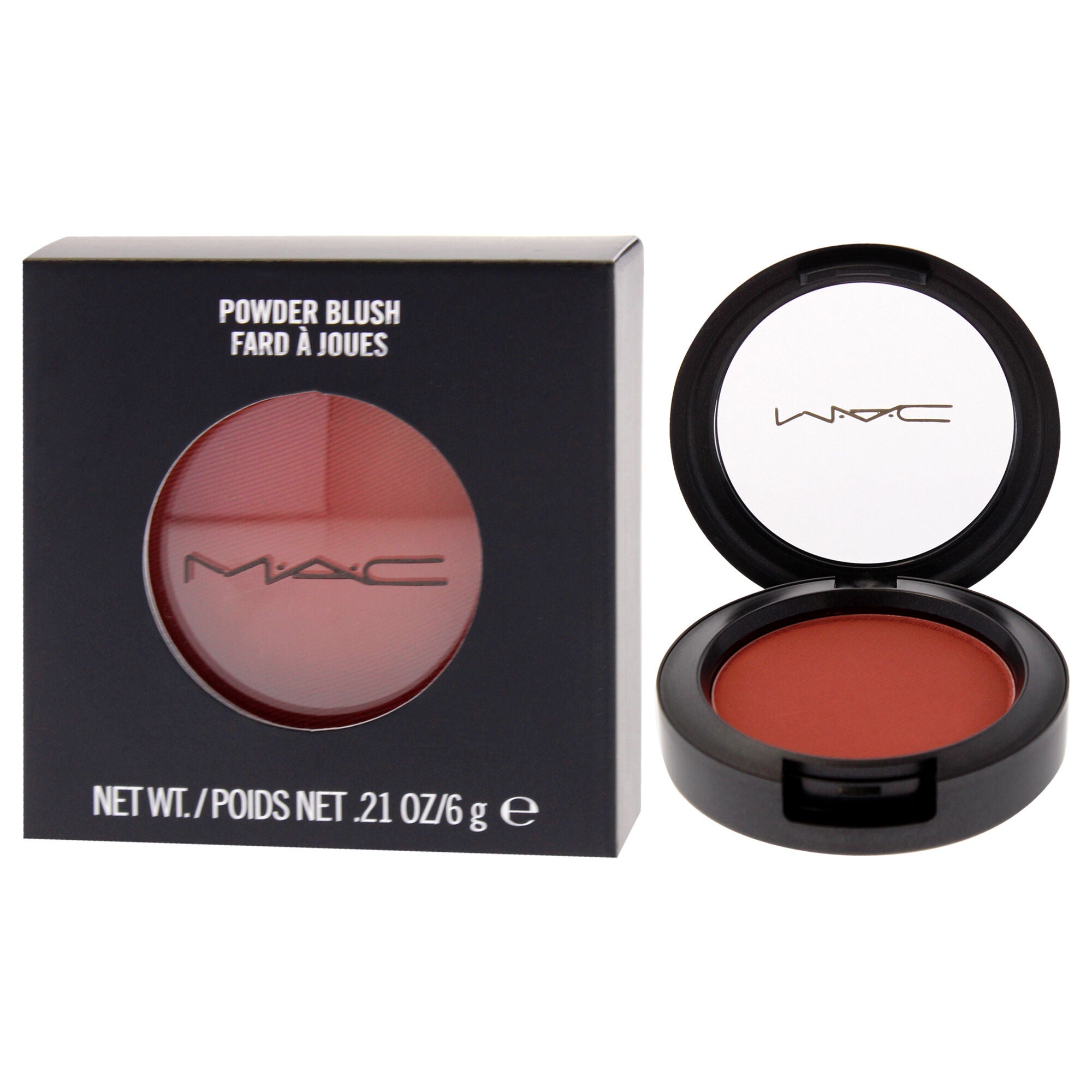 Powder Blush - Burnt Pepper by MAC for Women - 0.21 oz Blush, See Description, alternate image number 3