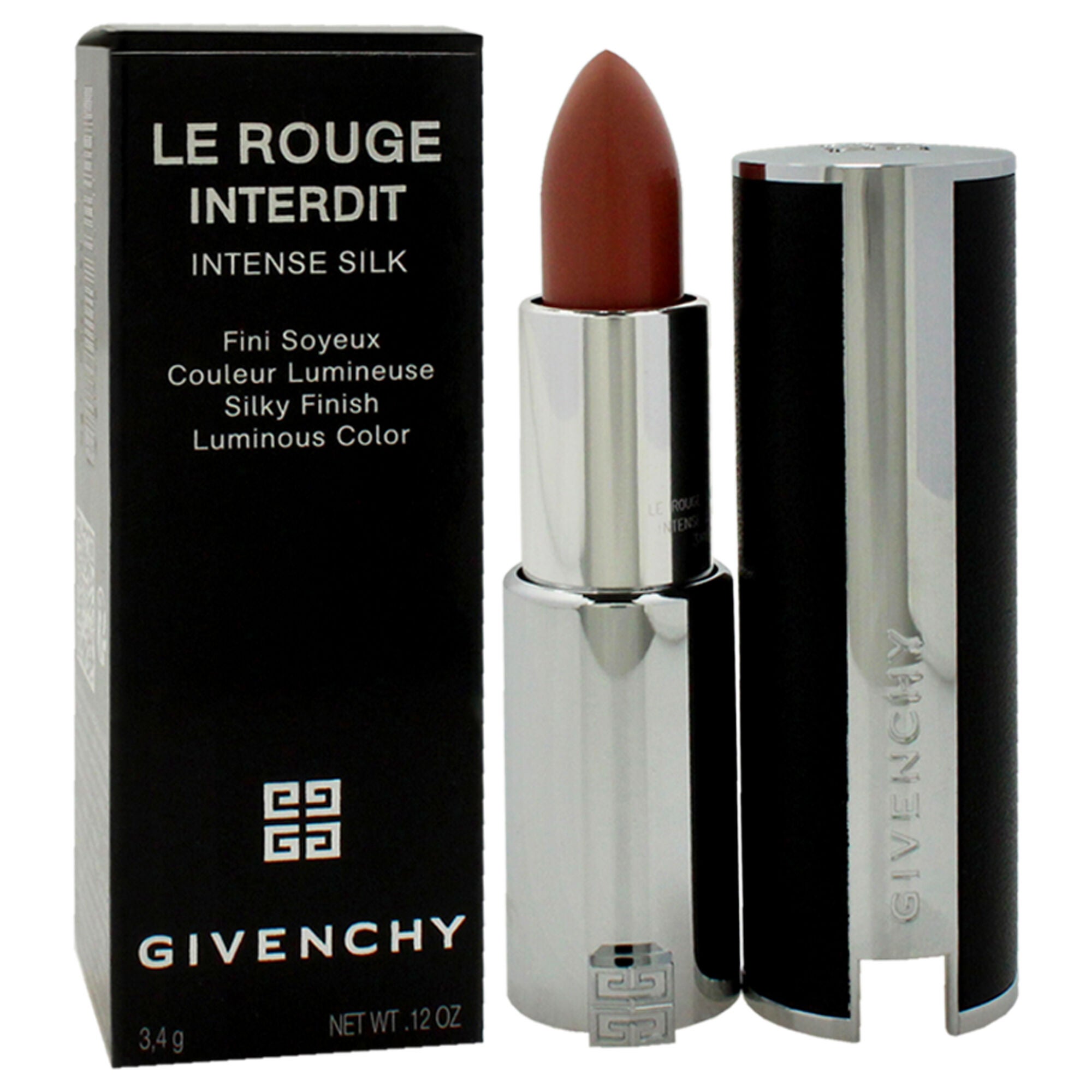 Le Rouge Interdit Intense Silk Lipstick - 109 Beige Sable by Givenchy for Women - 0.12 oz Lipstick (Refillable), See Description, alternate image number 2