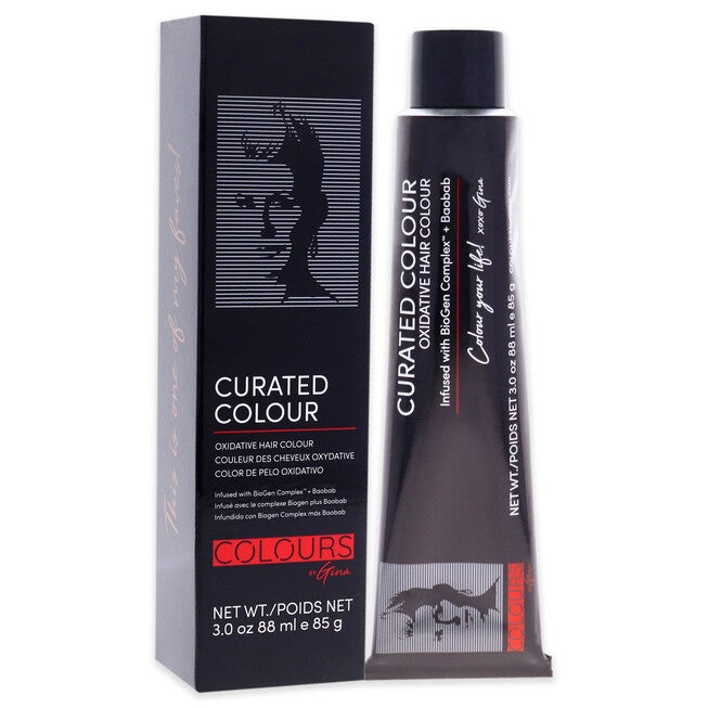 Curated Colour - 4.77-4W Deep Warm Brown by Colours By Gina for Unisex - 3 oz Hair Color, See Description, alternate image number 2