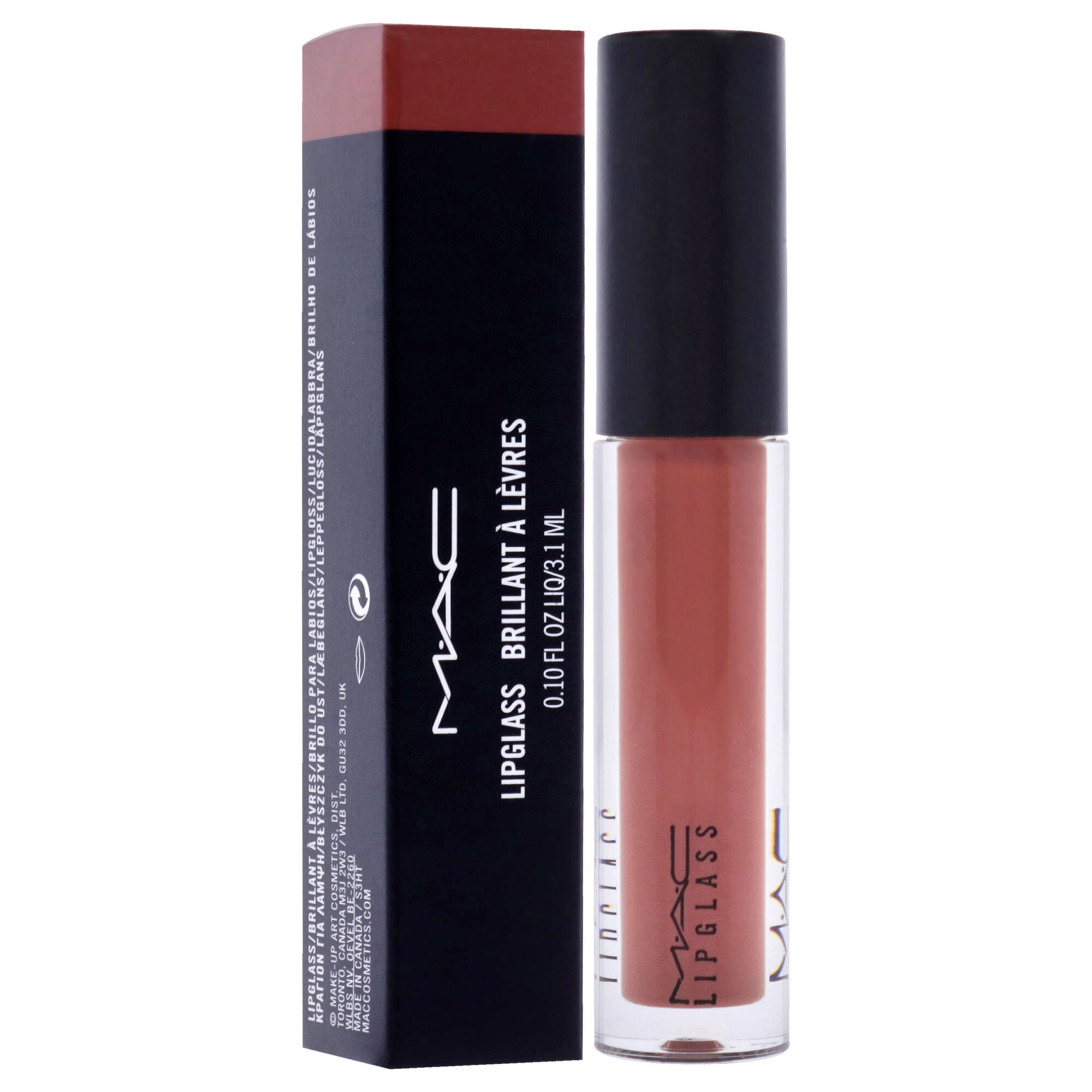 LipGlass Lip Gloss - Spice by MAC for Women - 0.1 oz Lip Gloss, See Description, alternate image number 1
