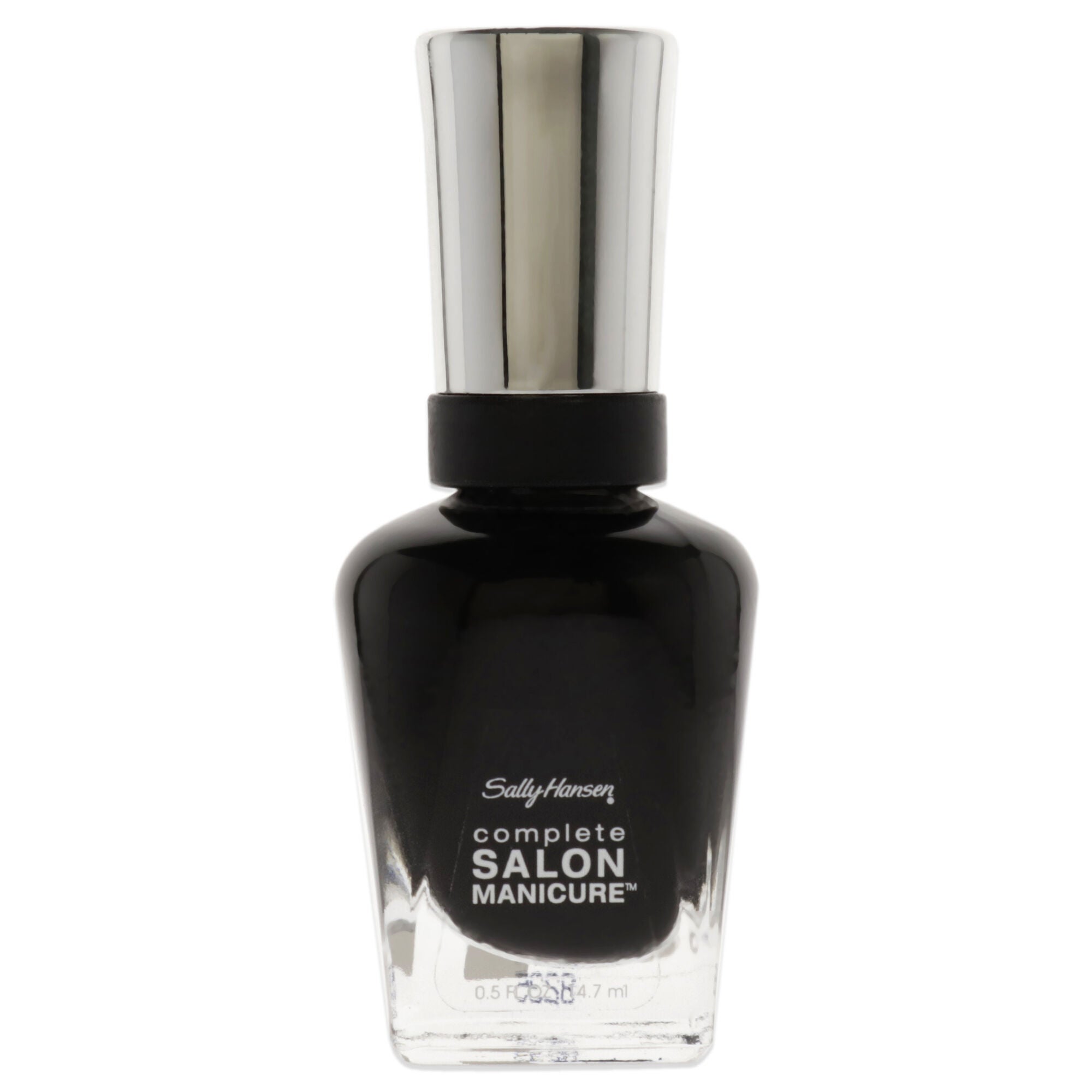 Complete Salon Manicure - 403 Hooked On Onyx by Sally Hansen for Women - 0.5 oz Nail Polish, Black, hi-res image number 0