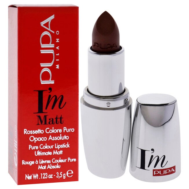 I Am Matte Pure Colour Lipstick - 016 Mochaccino by Pupa Milano for Women - 0.123 oz Lipstick, See Description, alternate image number 1