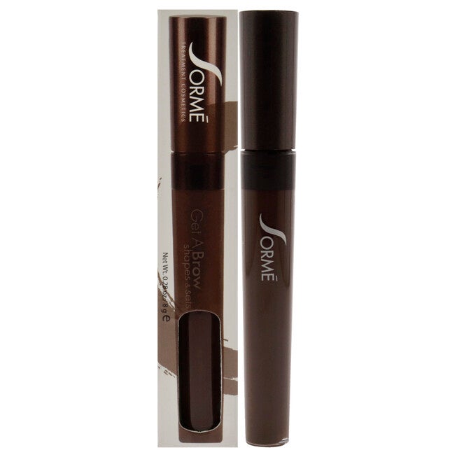 Get A Brow Shaping Gel - 937 Dark Brown by Sorme Cosmetics for Women - 0.28 oz Gel, See Description, hi-res image number 0