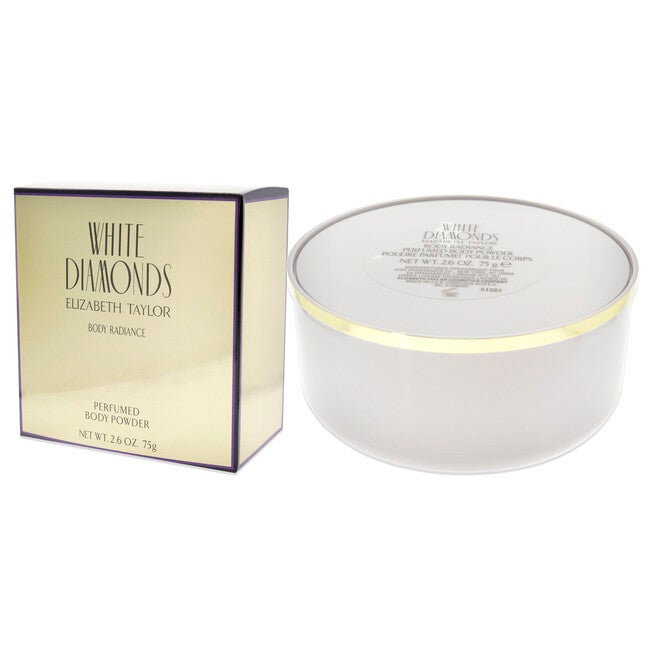 White Diamonds by Elizabeth Taylor for Women - 2.6 oz Perfumed Body Powder, NA, alternate image number null