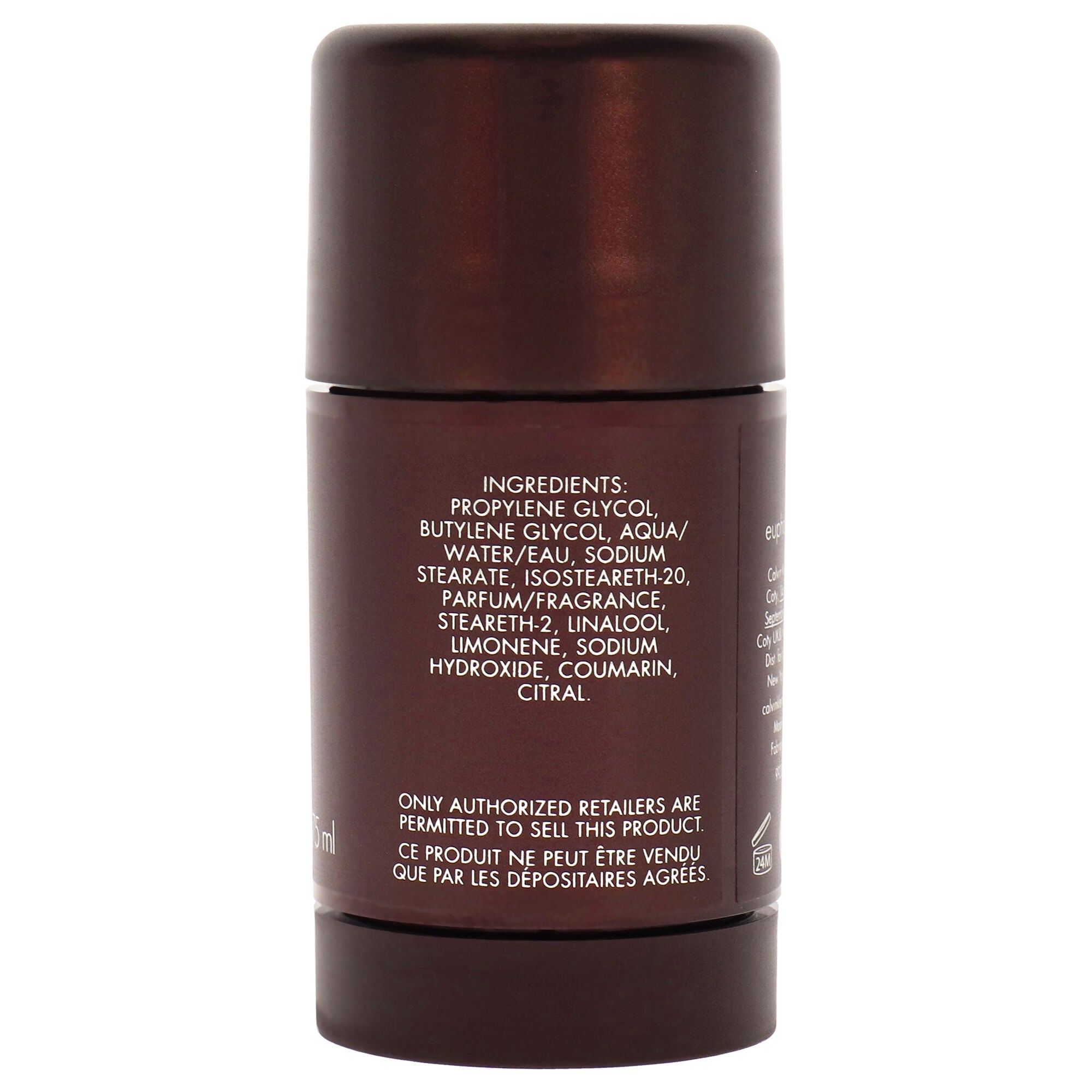 Euphoria by Calvin Klein for Men - 2.5 oz Deodorant Stick, , alternate image number 4