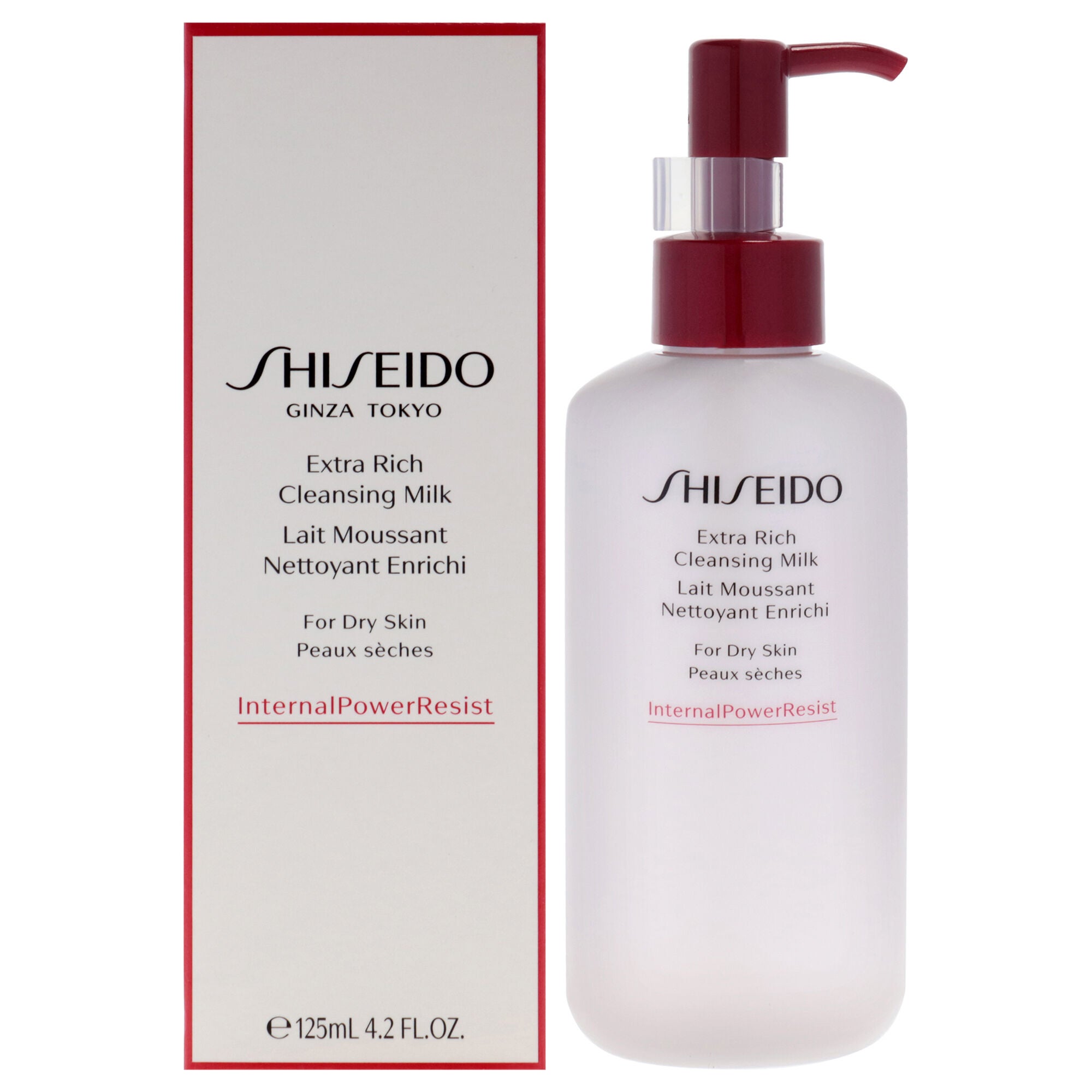Extra Rich Cleansing Milk by Shiseido for Women - 4.2 oz Cleanser, See Description, hi-res image number 0