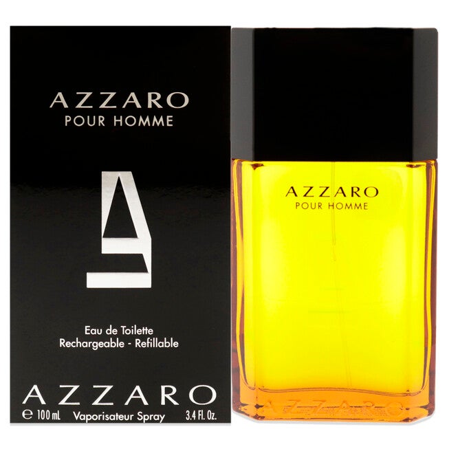 Azzaro by Azzaro for Men - 3.4 oz EDT Spray (Refillable), NA, hi-res image number null
