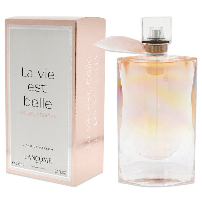 La Vie Est Belle Soleil Cristal by Lancome for Women - 3.4 oz LEau de Parfum Spray, , alternate image number null