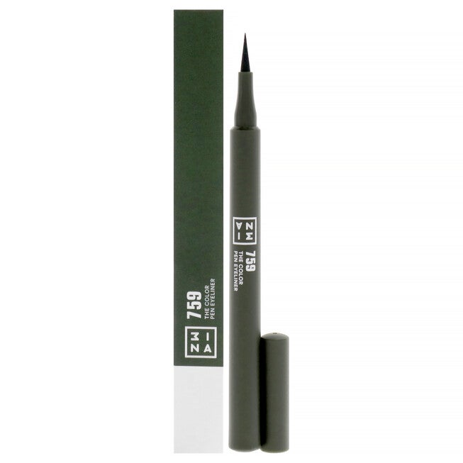 The Color Pen Eyeliner - 759 Olive Green by 3INA for Women - 0.034 oz Eyeliner, See Description, hi-res image number 0
