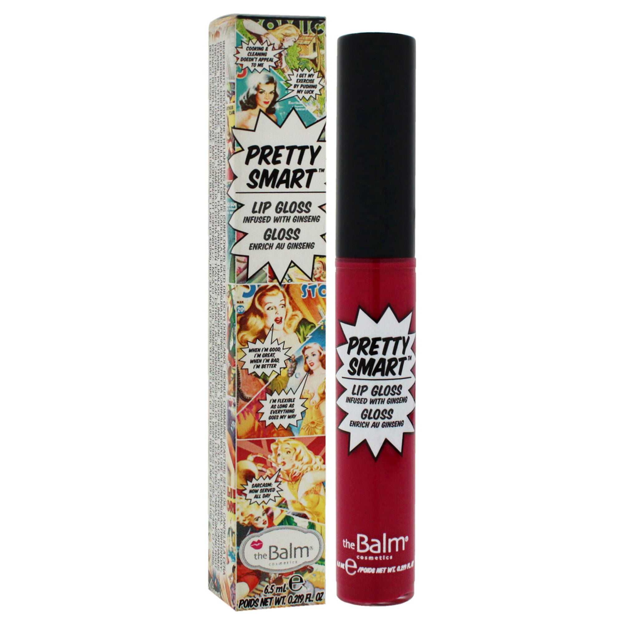 Pretty Smart Lip Gloss - Pow! by the Balm for Women - 0.219 oz Lip Gloss, See Description, alternate image number 2