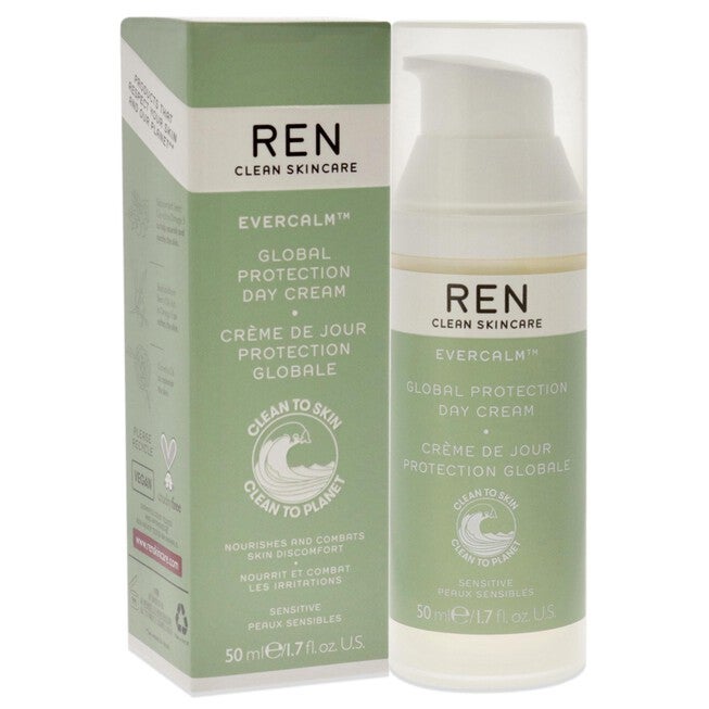 Evercalm Global Protection Day Cream by REN for Unisex - 1.7 oz Cream, , alternate image number 6