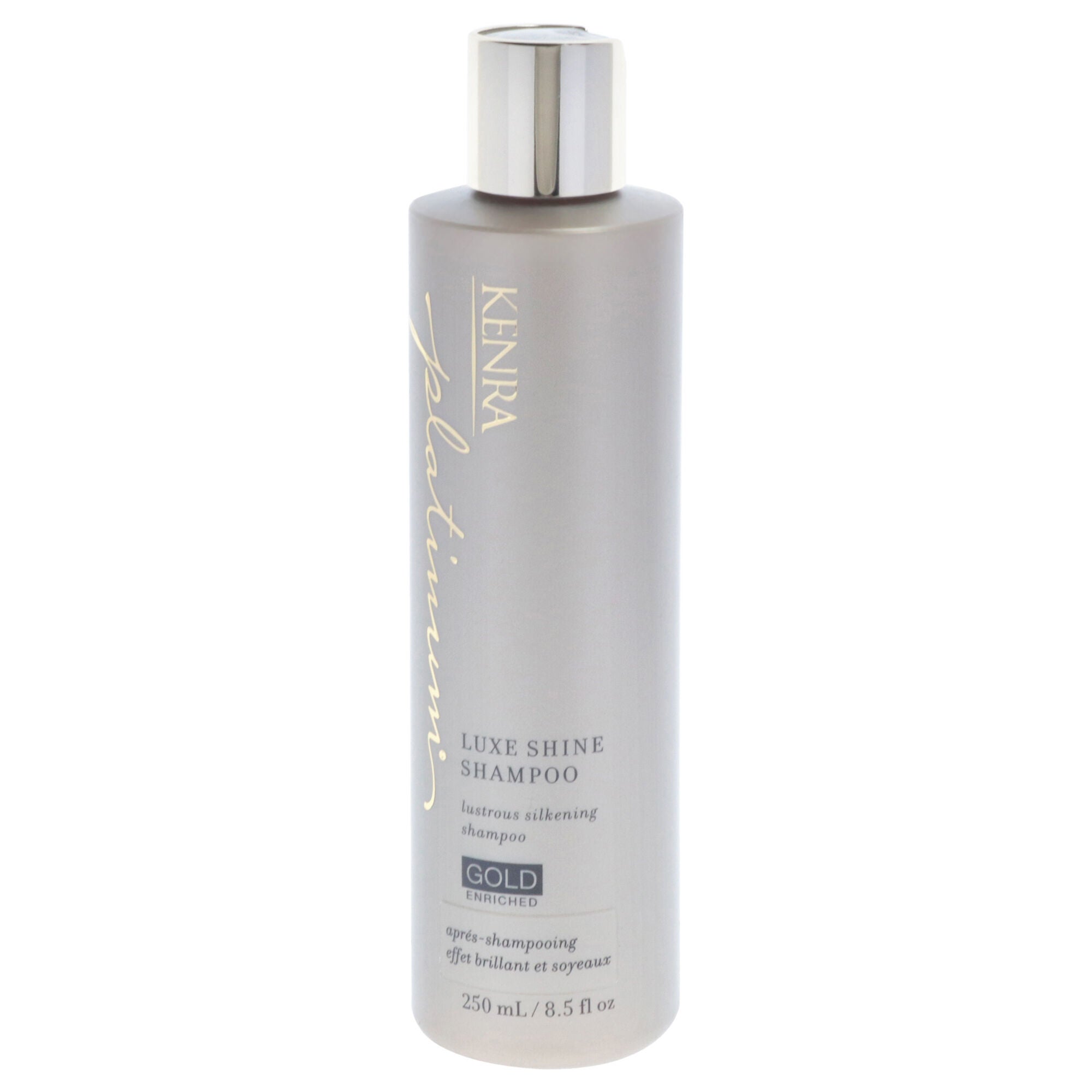 Platinum Luxe Shine Shampoo by Kenra for Unisex - 8.5 oz Shampoo, Silver, hi-res image number 0
