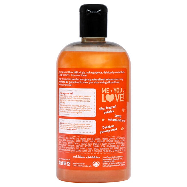 Bath and Shower Creme - Mango and Papaya by I Love Cosmetics for Women - 16.9 oz Shower Cream, See Description, alternate image number 2