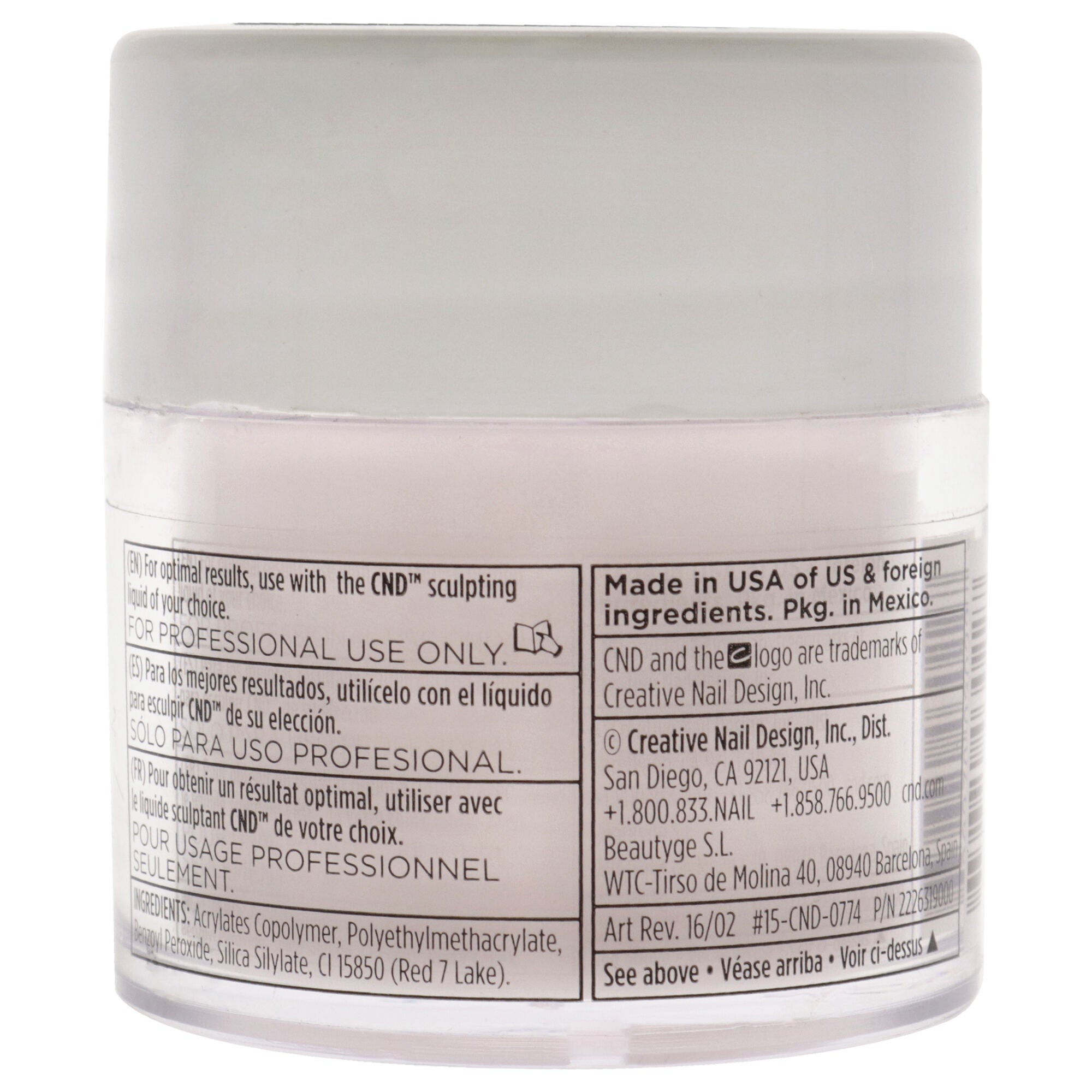 Perfect Color Sculpting Powder - Blush Pink Sheer by CND for Women - 0.8 oz Powder, , alternate image number 4