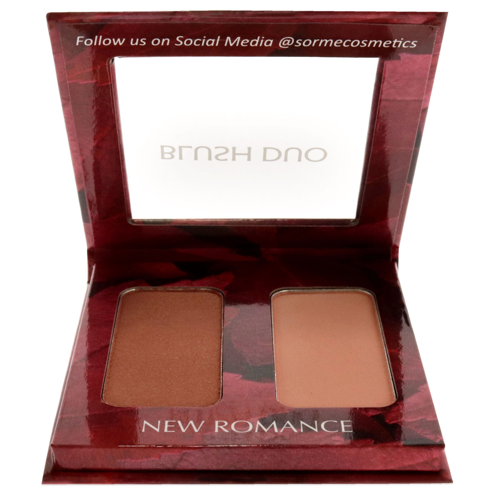 Blush Duo Compacts - New Romance by Sorme Cosmetics for Women - 2 x 0.12 oz Blush, See Description, alternate image number 1
