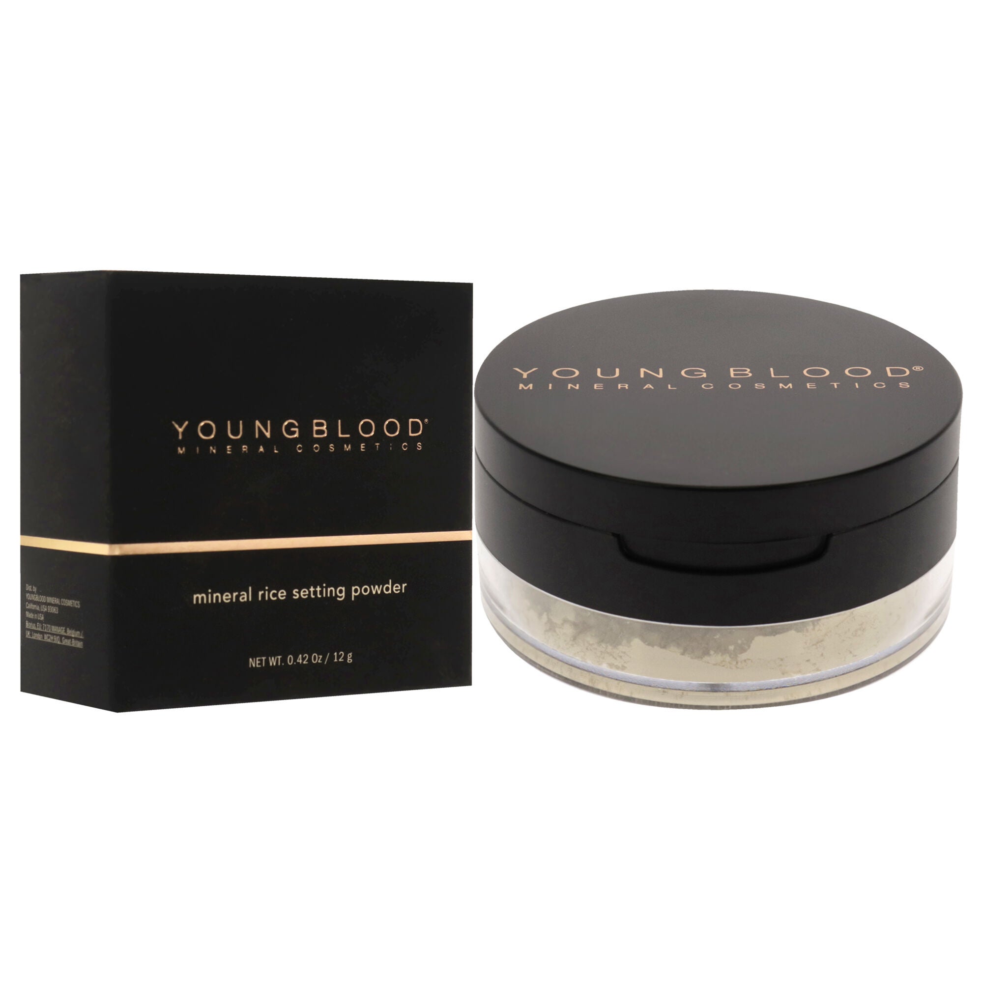 Mineral Rice Setting Powder - Light by Youngblood for Women - 0.42 oz Powder, See Description, alternate image number 4