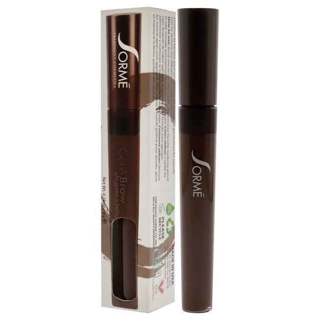 Get A Brow Shaping Gel - 937 Dark Brown by Sorme Cosmetics for Women - 0.28 oz Gel, See Description, alternate image number 3