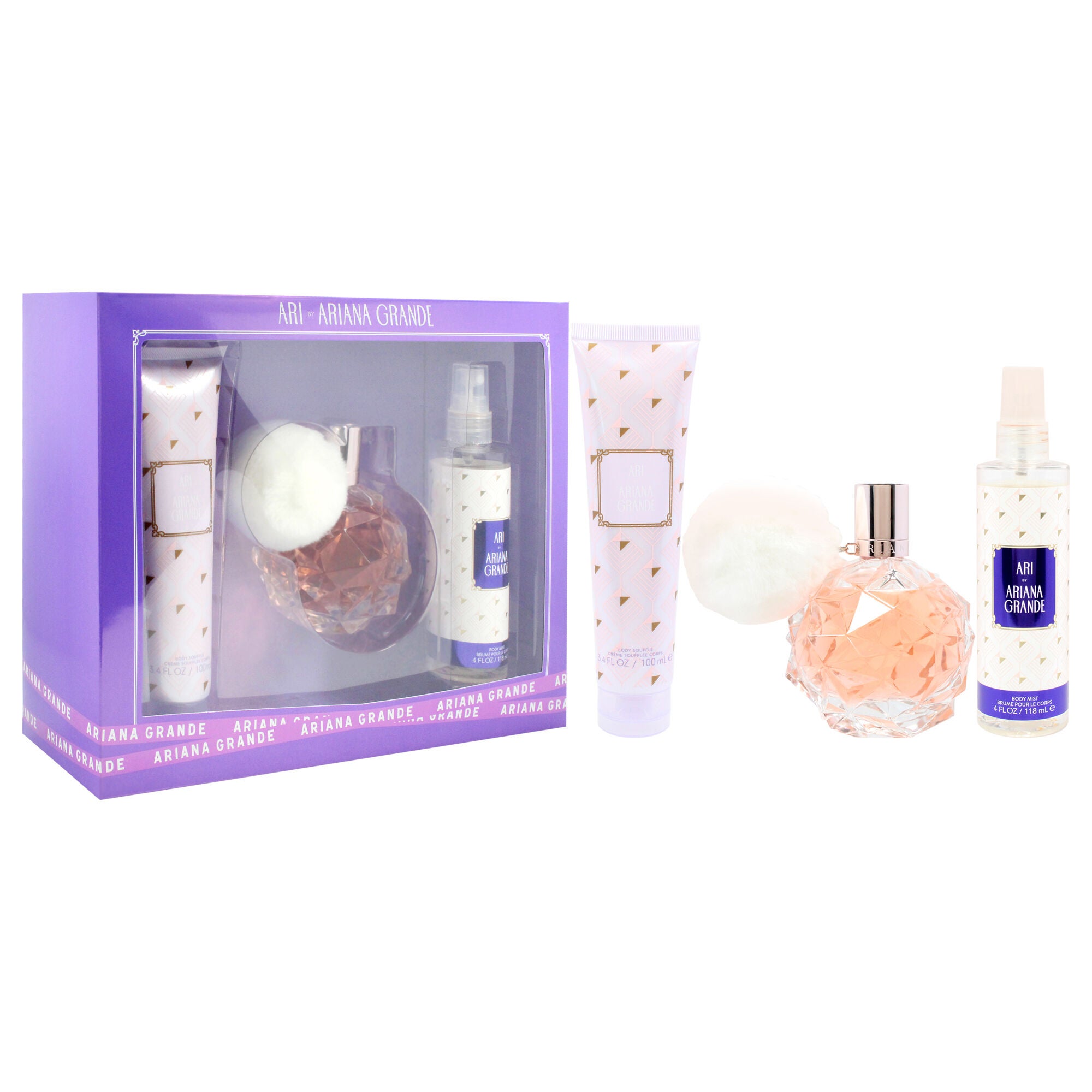Ari by Ariana Grande for Women - 3 Pc Gift Set 3.4oz EDP Spray, 3.4oz Body Souffle, 4oz Body Mist, , alternate image number 6