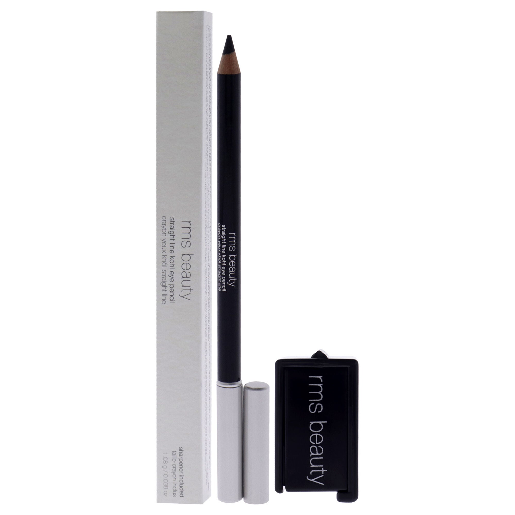 Straight Line Kohl Eye Pencil - HD Black by RMS Beauty for Women - 0.038 oz Eye Pencil, See Description, alternate image number 3