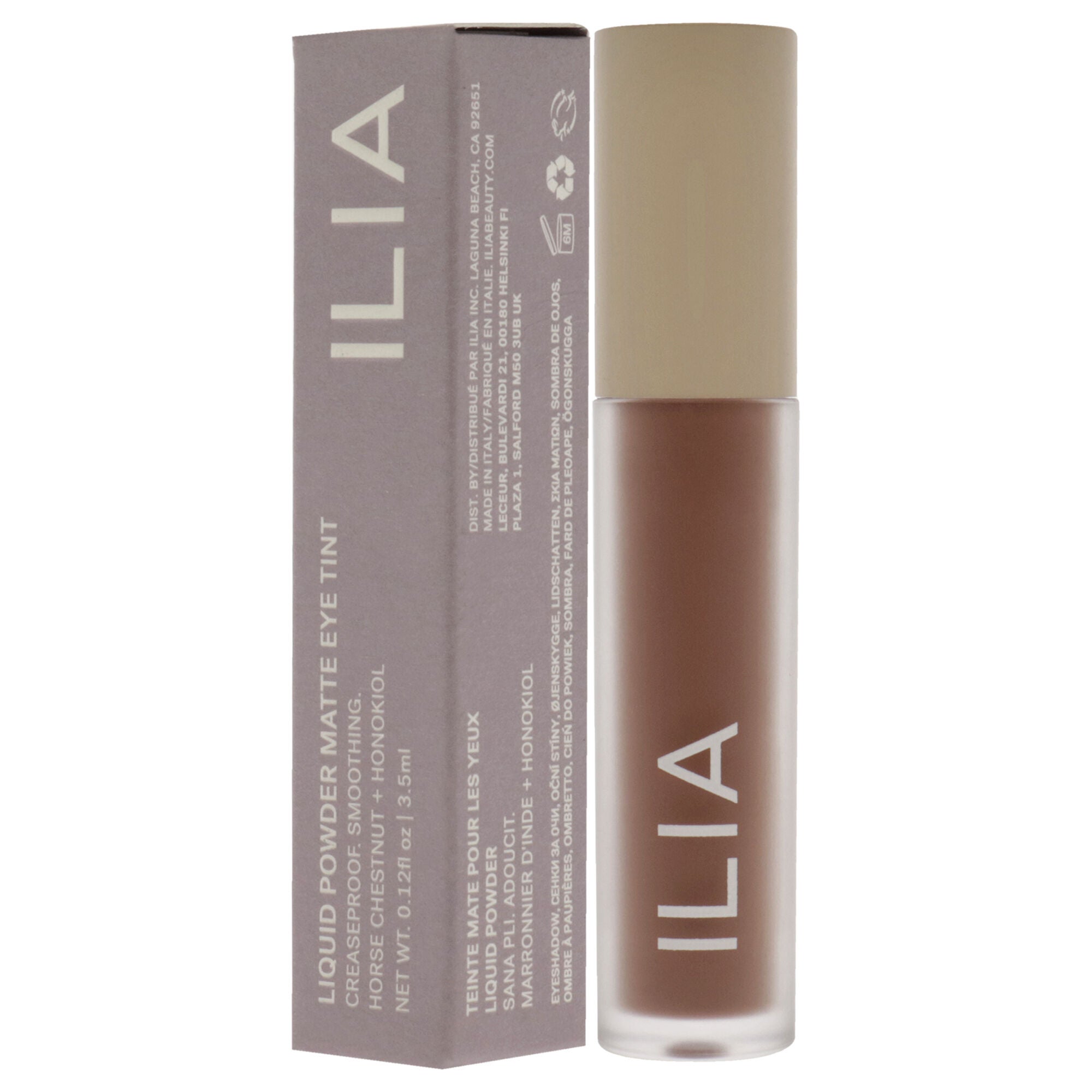Liquid Powder Matte Eye Tint - Tannin by ILIA Beauty for Women - 0.12 oz Eye Shadow, , alternate image number 7