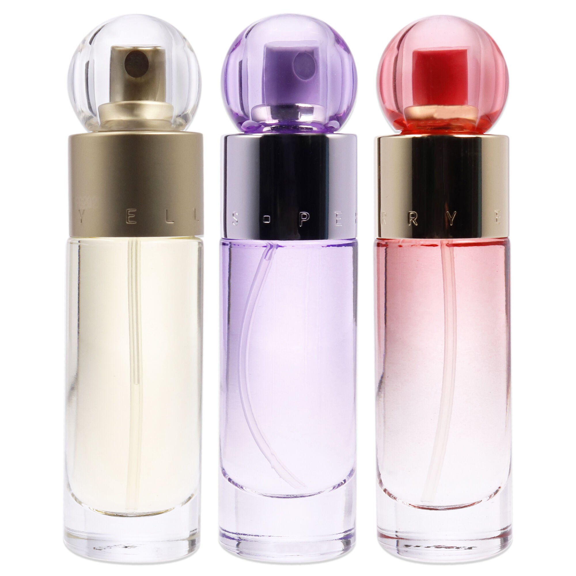 360 by Perry Ellis for Women - 3 Pc Gift Set 1oz EDT Spray, 1oz Coral EDP Spray, 1oz Purple EDP Spray, See Description, alternate image number 1