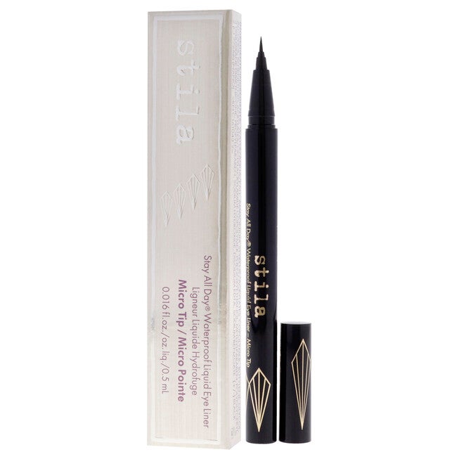 Stay All Day Waterproof Liquid Eye Liner Micro Tip - Intense Black by Stila for Women - 0.016 oz Eyeliner, , alternate image number 7