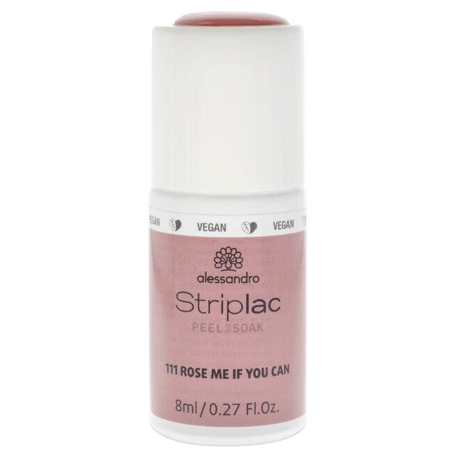 Striplac Peel or Soak - 111 Rose Me If You Can by Alessandro for Women - 0.27 oz Nail Polish, , alternate image number 3