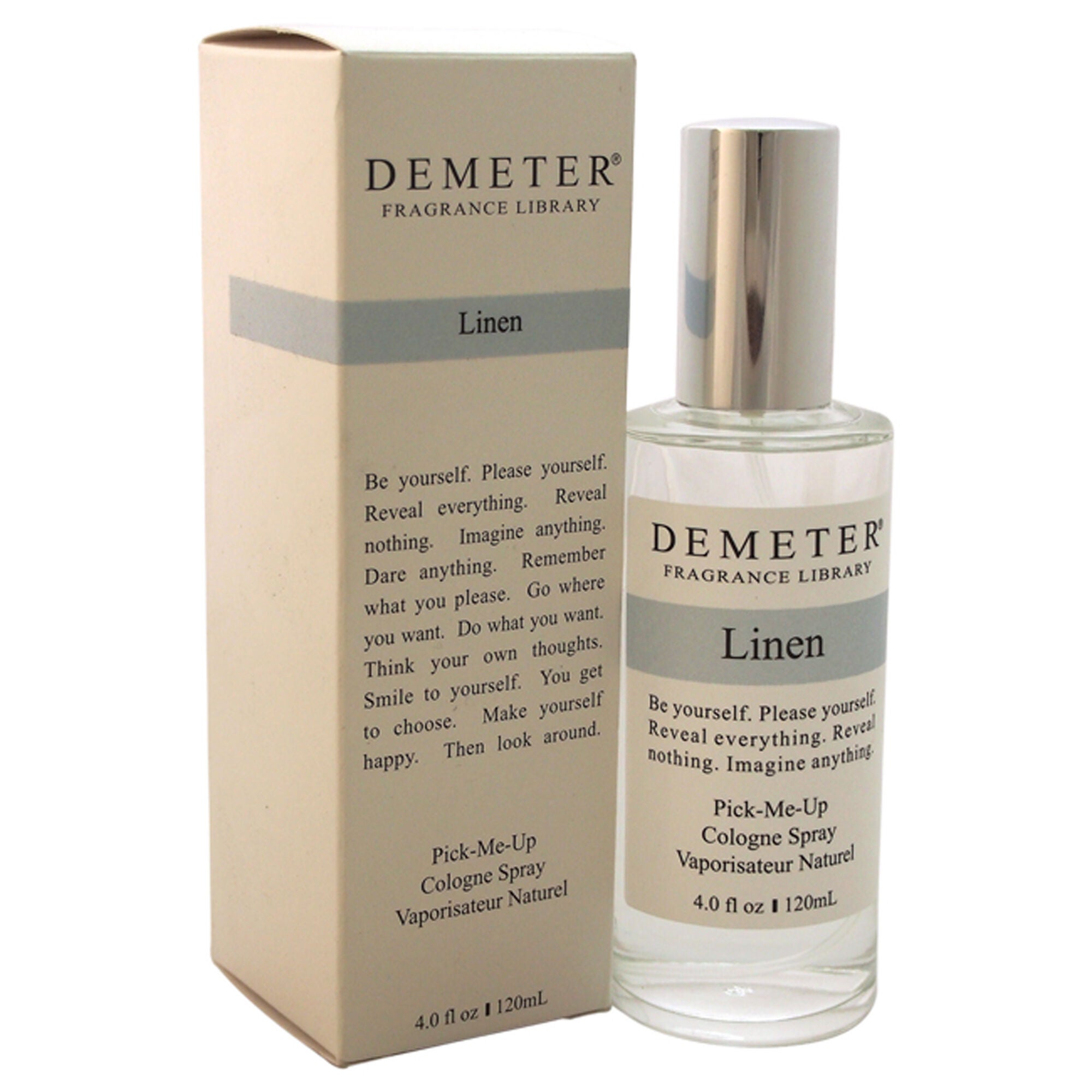 Linen by Demeter for Unisex - 4 oz Cologne Spray, , alternate image number 2