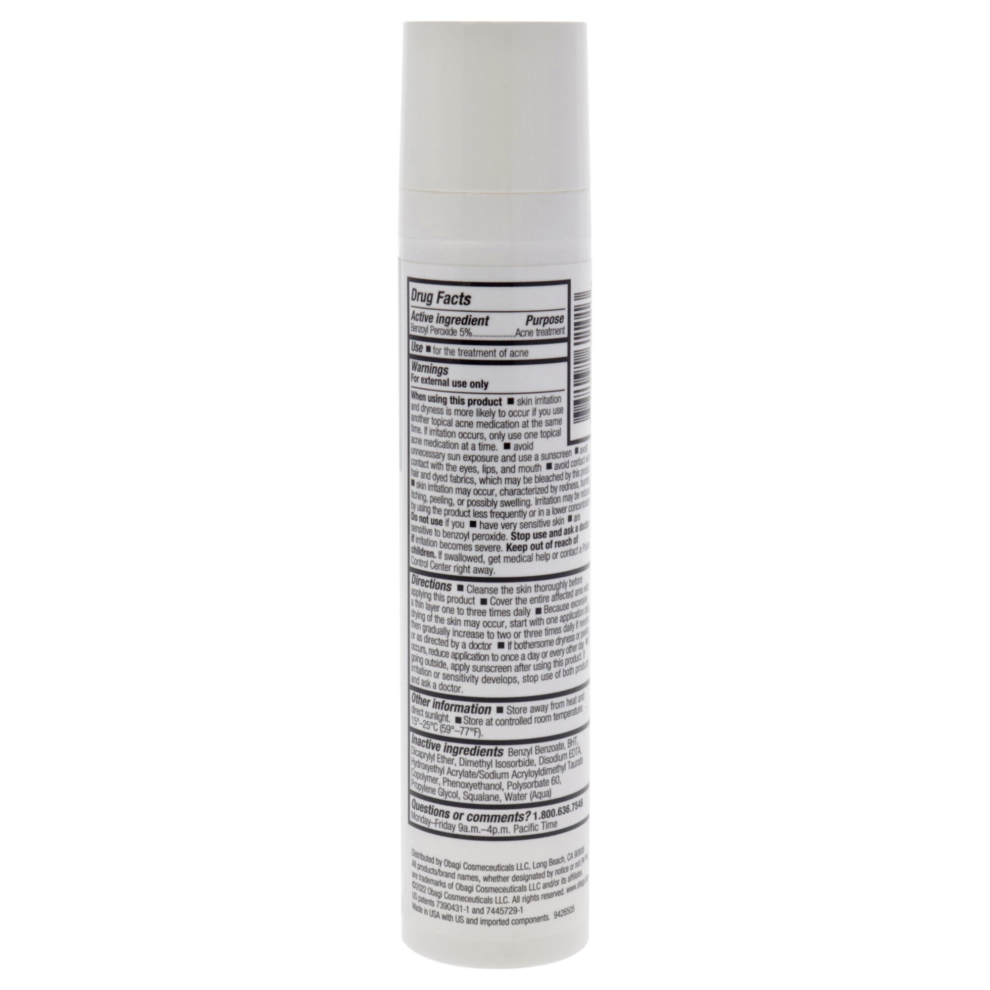 Obagi Clenziderm M.D. Therapeutic Lotion by Obagi for Unisex - 1.6 oz Lotion, See Description, alternate image number 1
