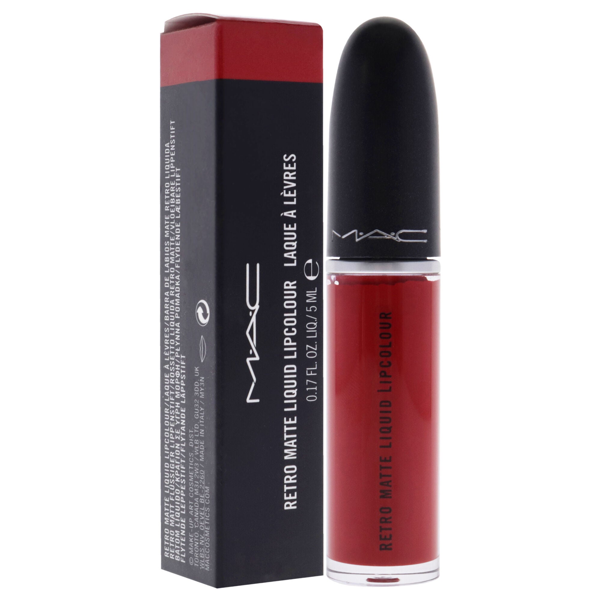 Retro Matte Liquid Lipstick - 104 Fashion Legacy by MAC for Women - 0.17 oz Lipstick, See Description, alternate image number 2