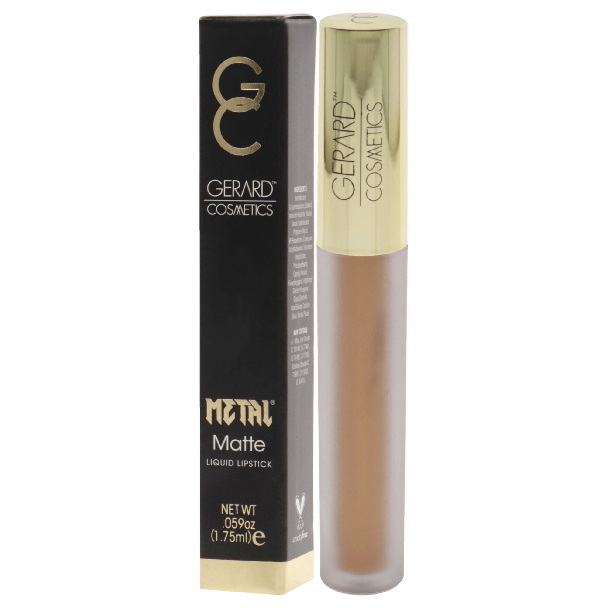 Hydra Metal Matte Liquid Lipstick - Vegas by Gerard Cosmetic for Women - 0.085 oz Lipstick, See Description, alternate image number 3