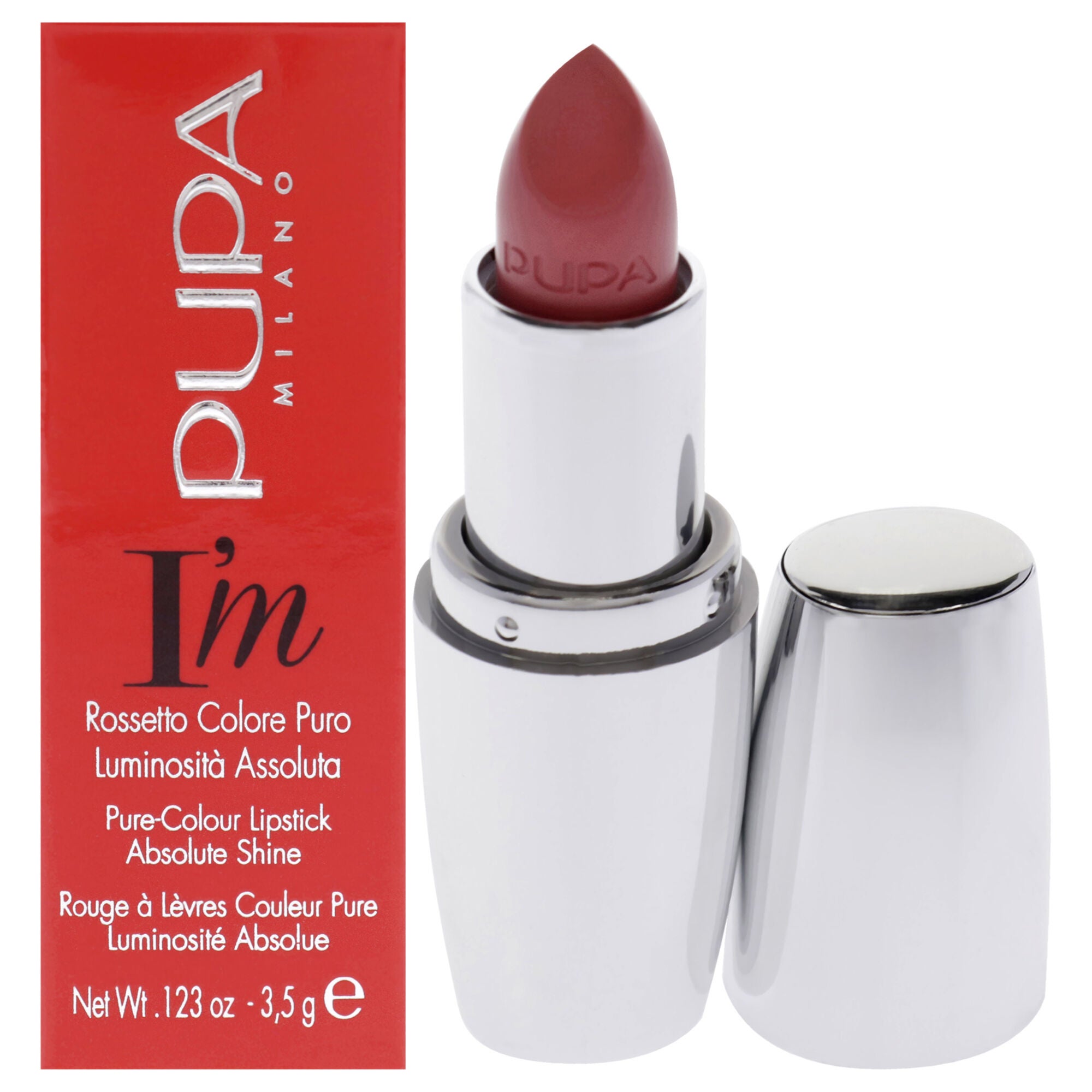 I Am Pure-Colour Lipstick - 403 Pink Escape by Pupa Milano for Women - 0.123 oz Lipstick, See Description, hi-res image number 0