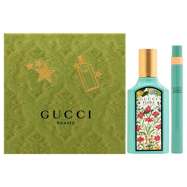 Flora Gorgeous Jasmine by Gucci for Women - 2 Pc Gift Set 1.6oz EDP Spray, 0.33oz EDP Spray, See Description, hi-res image number 0