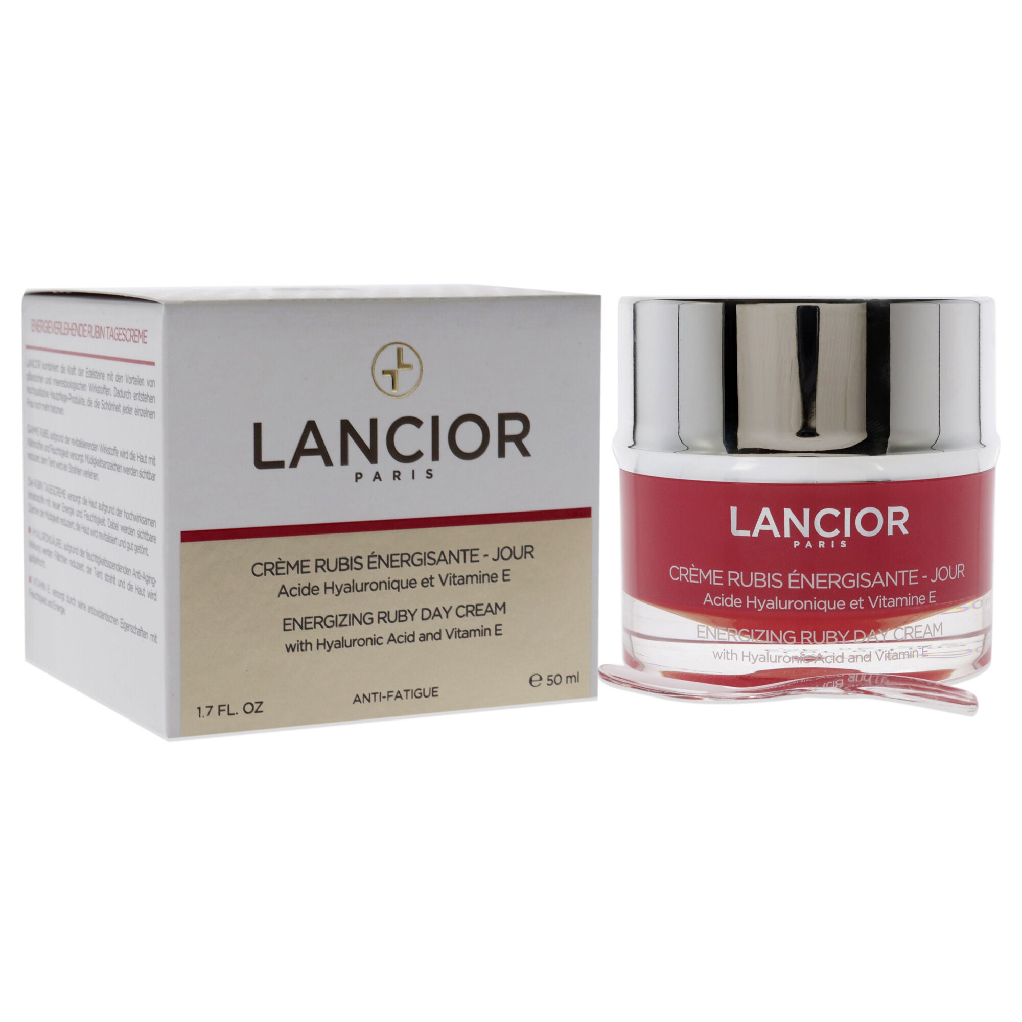 Energizing Ruby Day Cream by Lancior for Unisex - 1.7 oz Cream, White, alternate image number 1