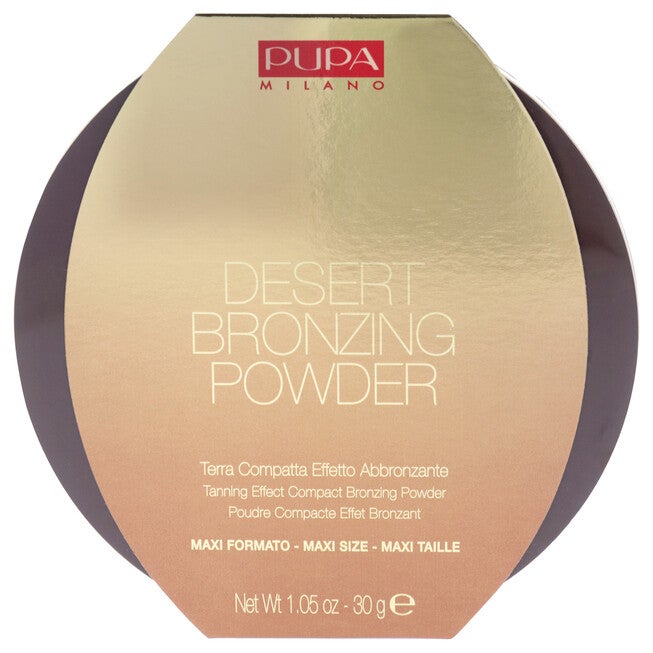 Desert Bronzing Powder - 002 Honey Gold by Pupa Milano for Women - 1.05 oz Powder, See Description, hi-res image number 0