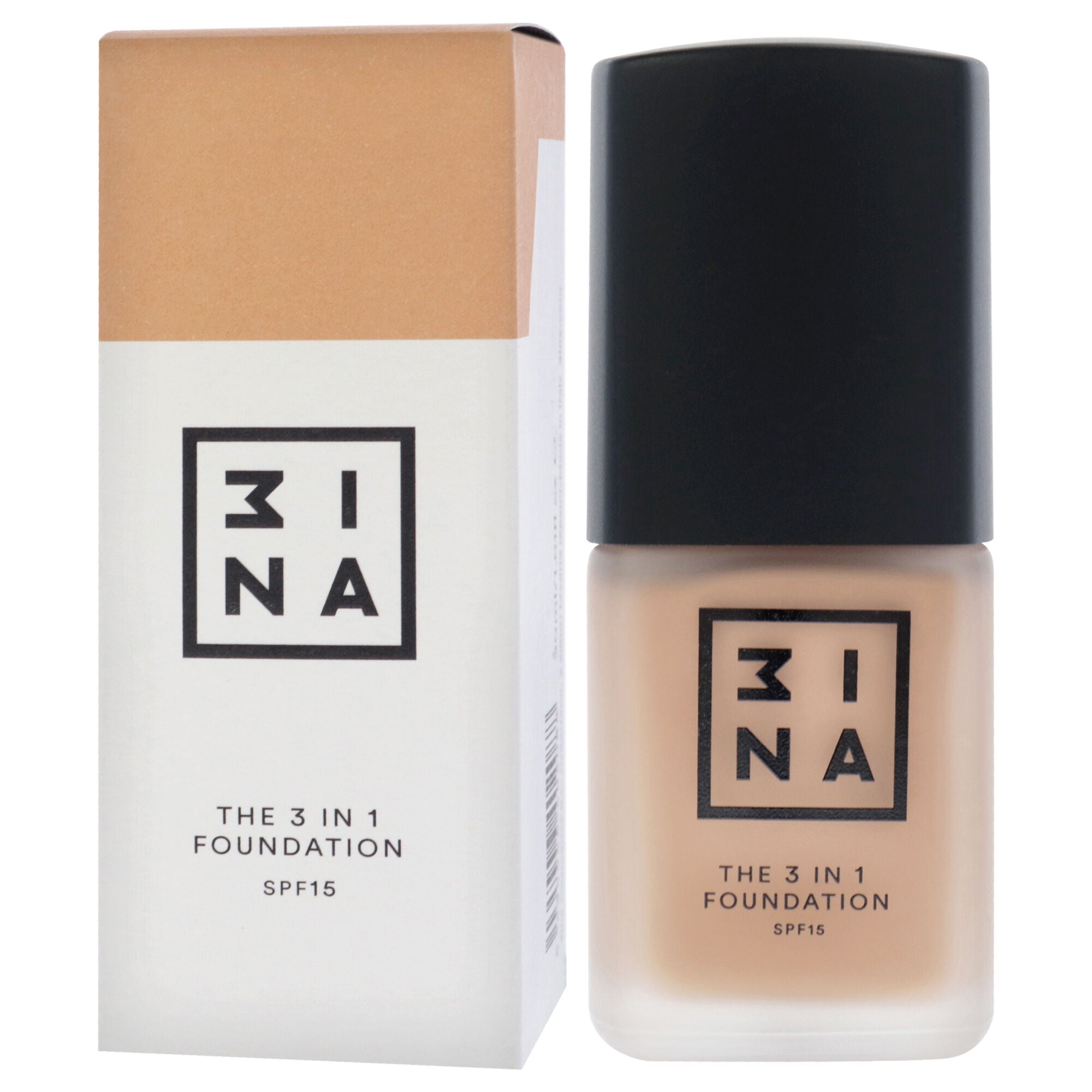 The 3-In-1 Foundation SPF 15 - 201 by 3INA for Women - 1.01 oz Foundation, See Description, alternate image number 2