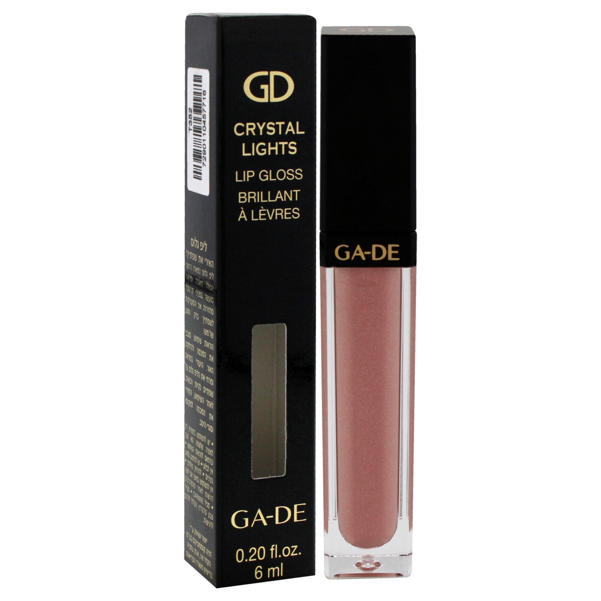 Crystal Lights Lip Gloss - 823 Rose Glitz by GA-DE for Women - 0.2 oz Lip Gloss, , alternate image number 6