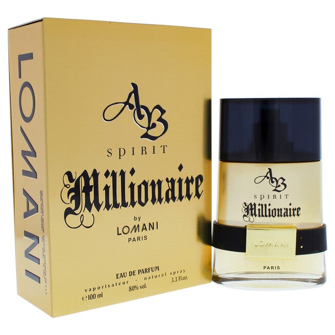 AB Spirit Millionaire by Lomani for Men - 3.3 oz EDP Spray, , alternate image number null