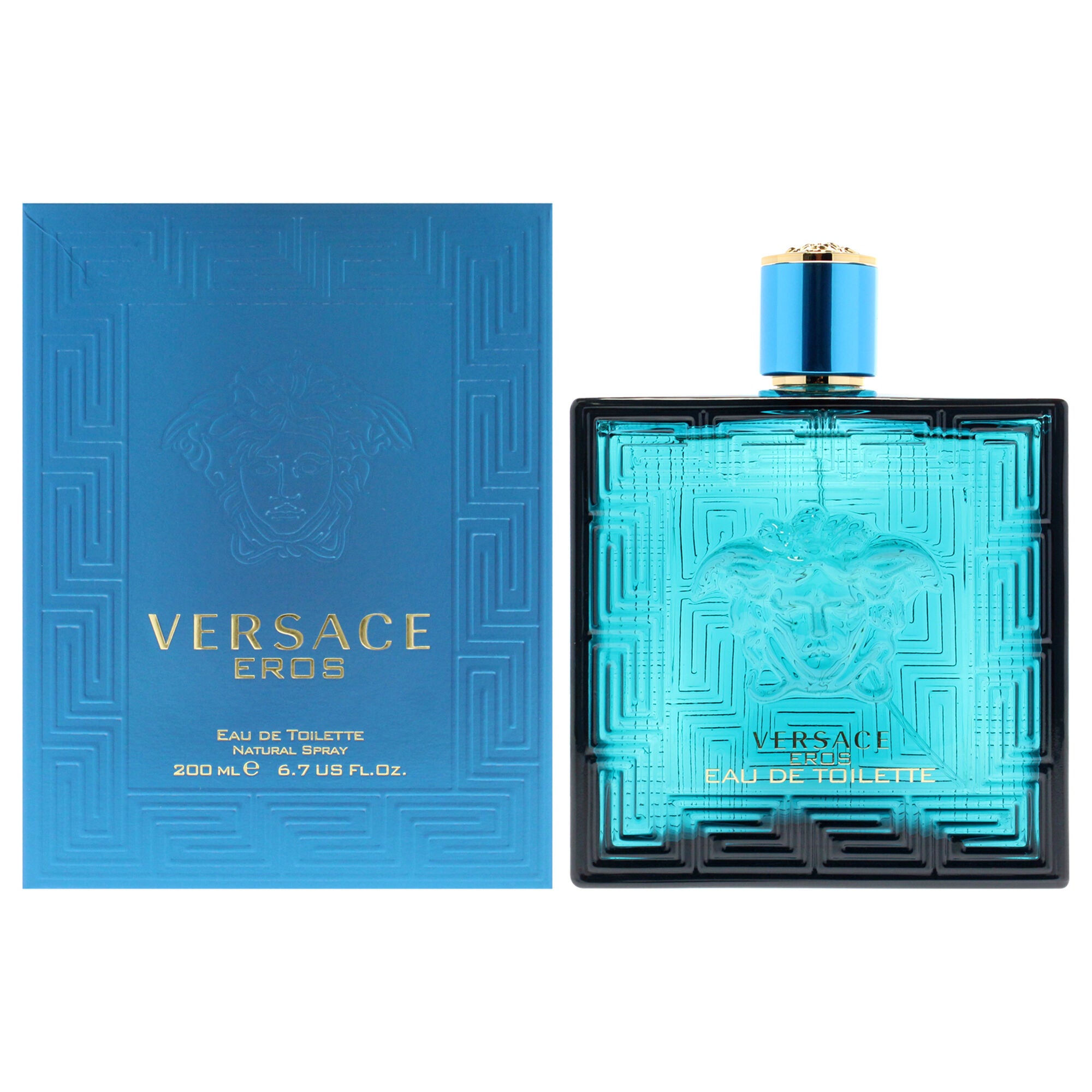 Versace Eros by Versace for Men - 6.7 oz EDT Spray, See Description, hi-res image number 0